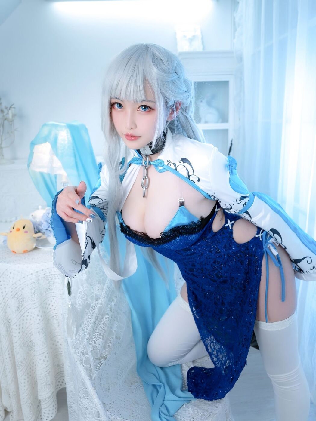 Coser@樱岛嗷一 – 贝尔法斯特旗袍 (16P)