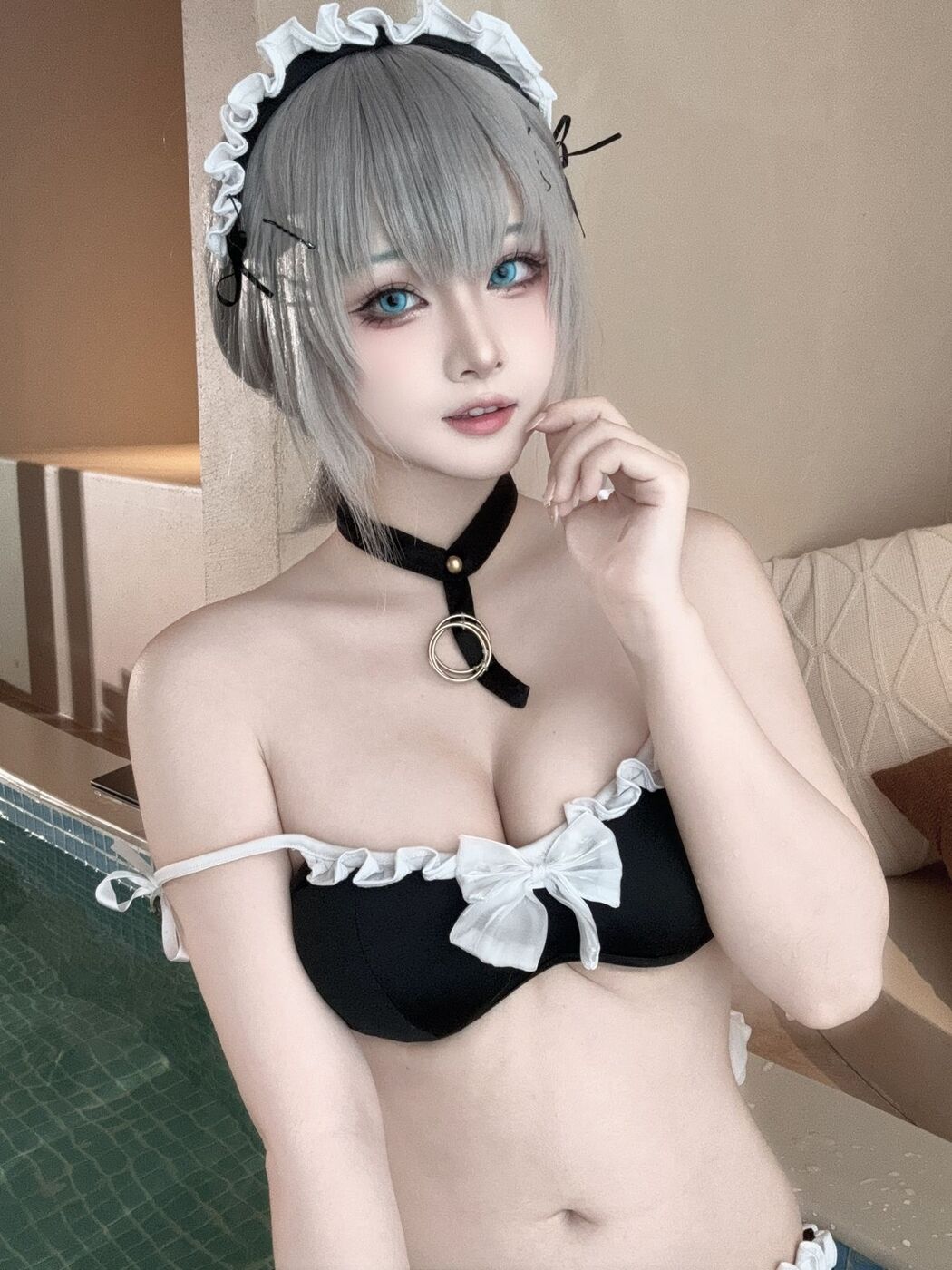 Coser@屿鱼 &#8211; 碧蓝航线 曼彻斯特 泳装 (51P)