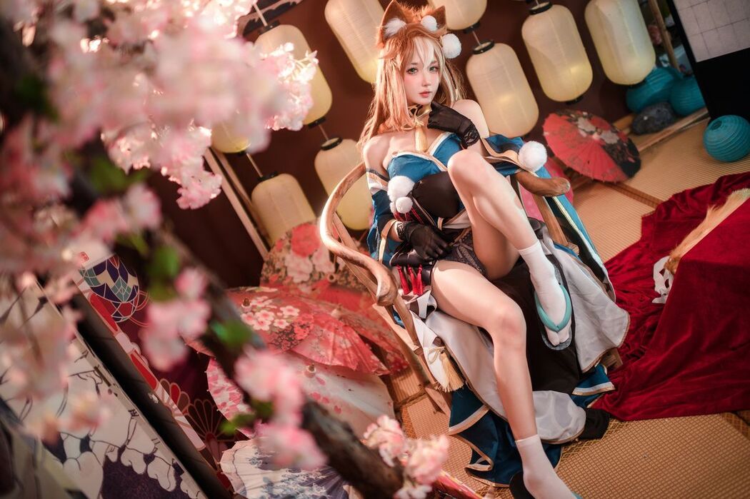 Coser@阿半今天很开心 – 原神 希娜小姐 (43P)