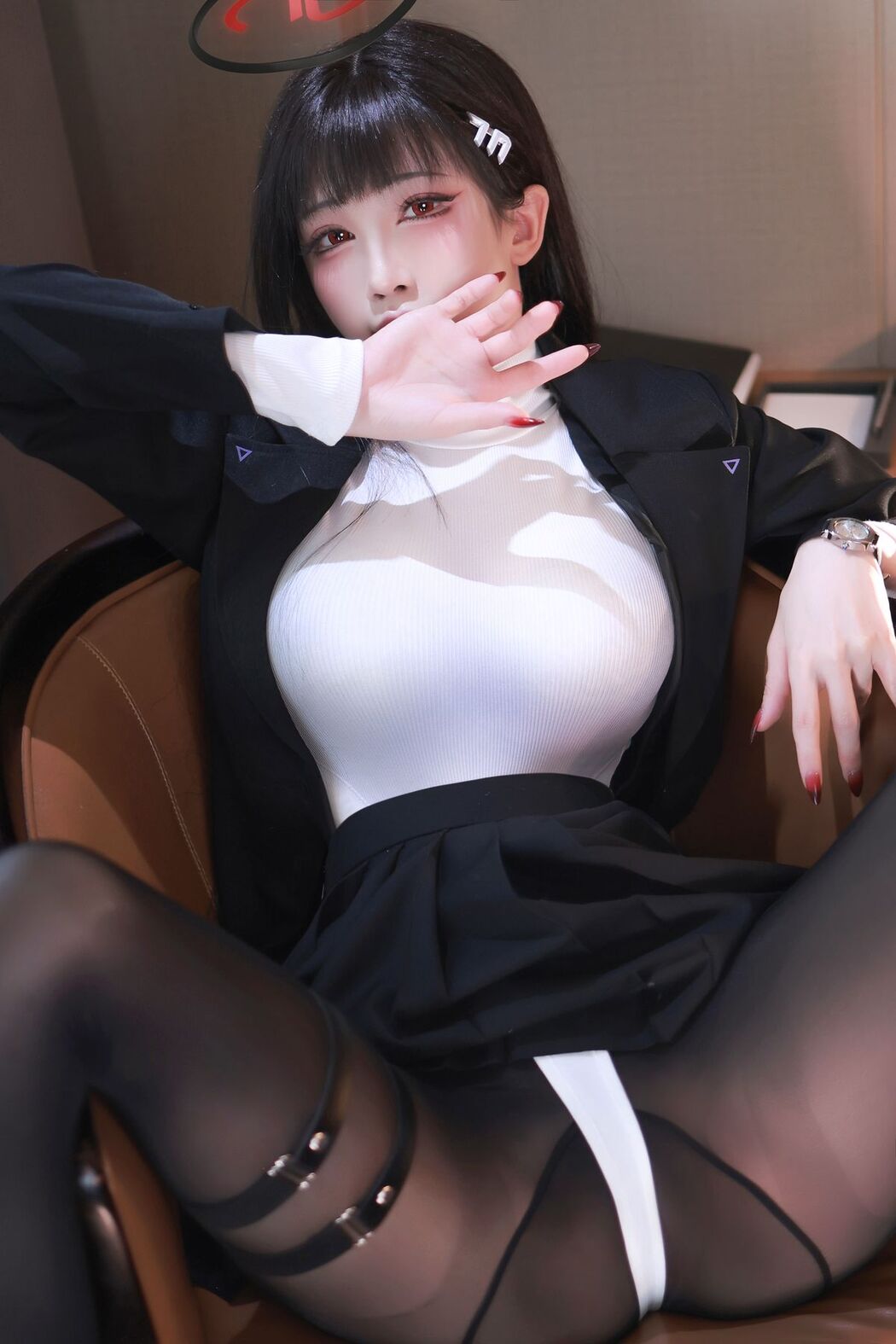 Coser@水淼Aqua – 蔚蓝档案调月莉音 (68P)