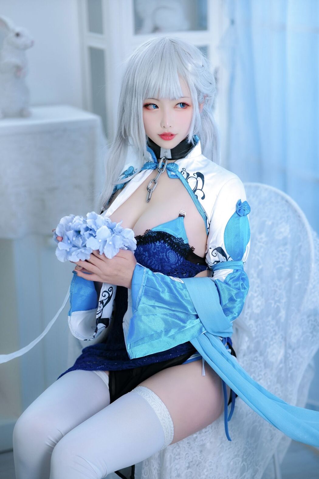 Coser@樱岛嗷一 – 贝尔法斯特旗袍 (16P)