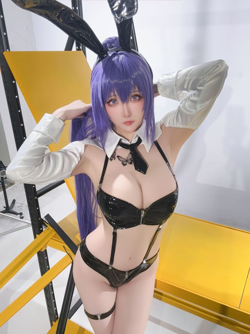 Coser@星之迟迟Hoshilily – 2025年02月计划B 画师同人 尤娜兔女郎 (29P)