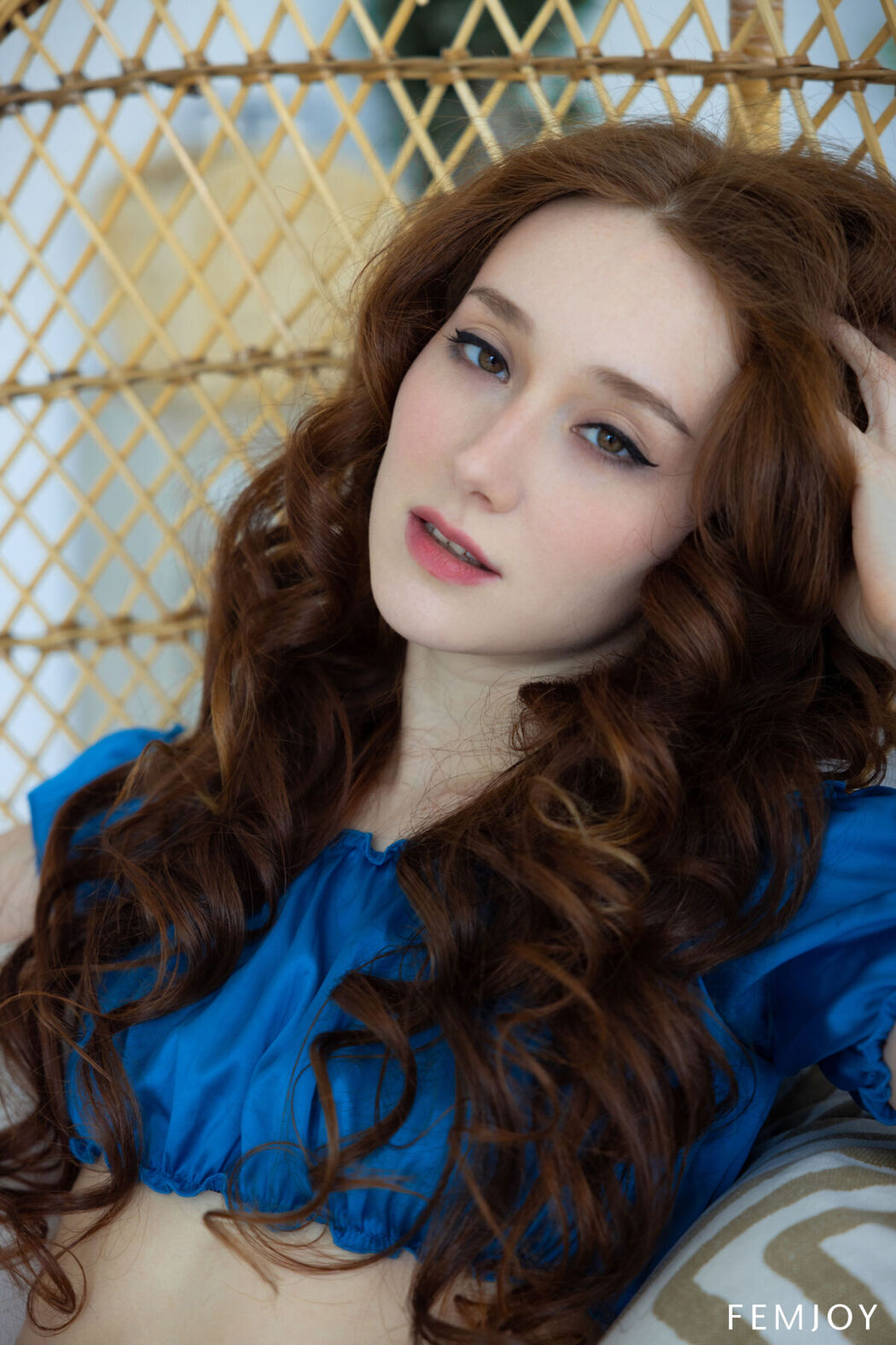 FemJoy Alice Mido &#8211; Blue Silk (84P)