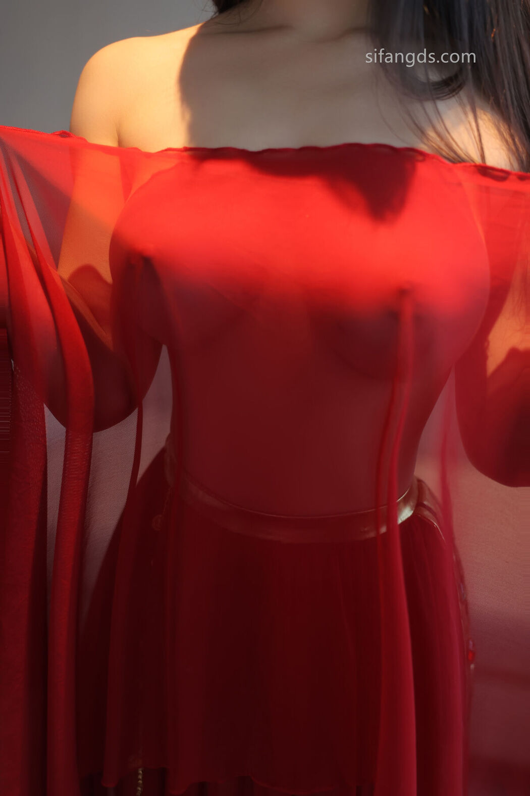 XR Uncensored Qing Miao 清妙 &#8211; R18 秀人网模特 红色舞裙 S Part02 (47P)