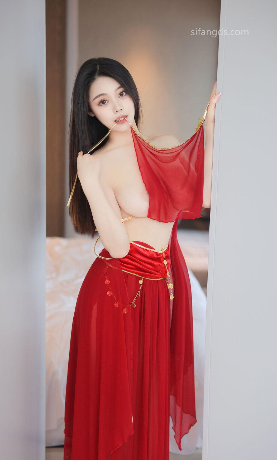 XR Uncensored Qing Miao 清妙 &#8211; R18 秀人网模特 红色舞裙 S Part02 (47P)