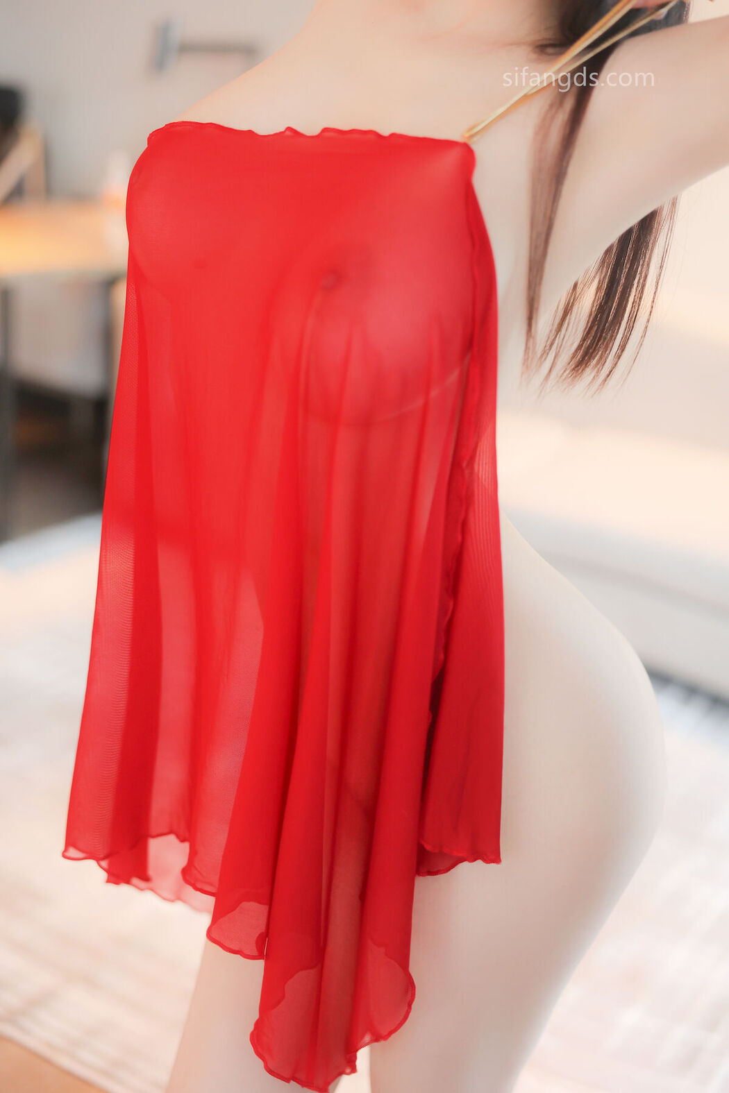 XR Uncensored Qing Miao 清妙 &#8211; R18 秀人网模特 红色舞裙 S Part02 (47P)