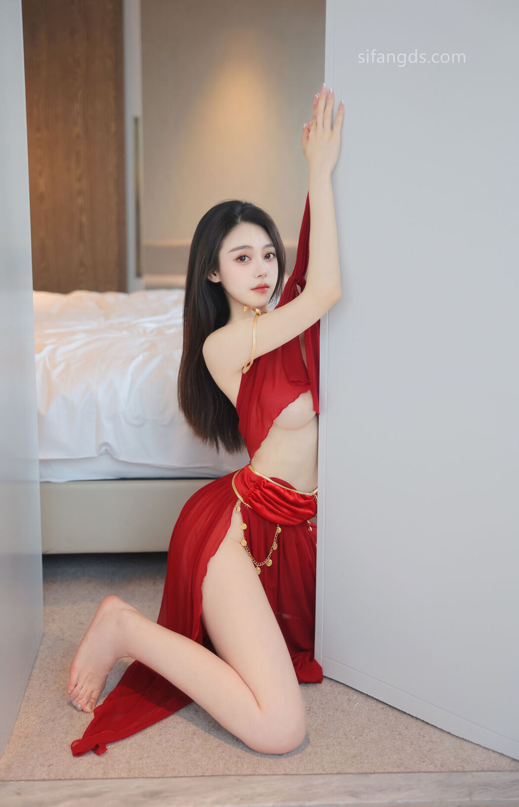 XR Uncensored Qing Miao 清妙 &#8211; R18 秀人网模特 红色舞裙 S Part02 (47P)