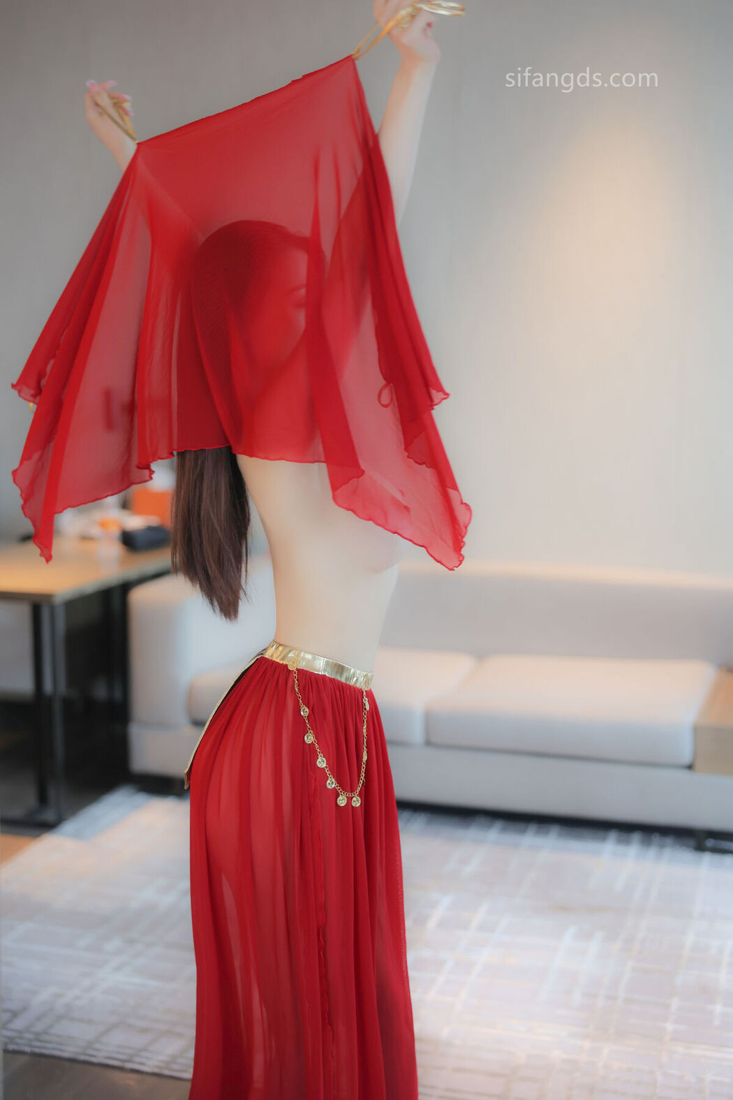 XR Uncensored Qing Miao 清妙 &#8211; R18 秀人网模特 红色舞裙 S Part02 (47P)