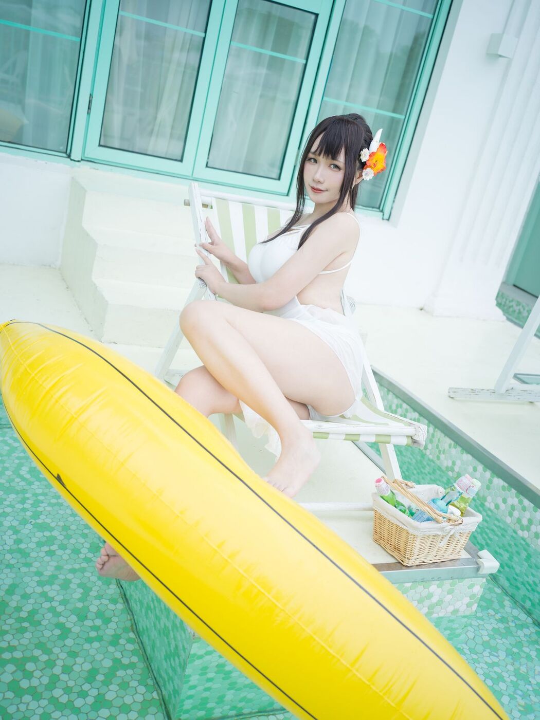 Coser@麻花麻花酱 &#8211; 比睿泳装 (31P)