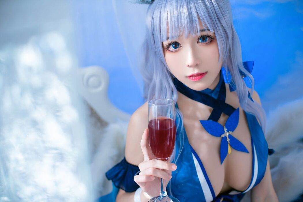 Coser@Tomoyo酱 – 碧蓝 信浓礼服 (23P)