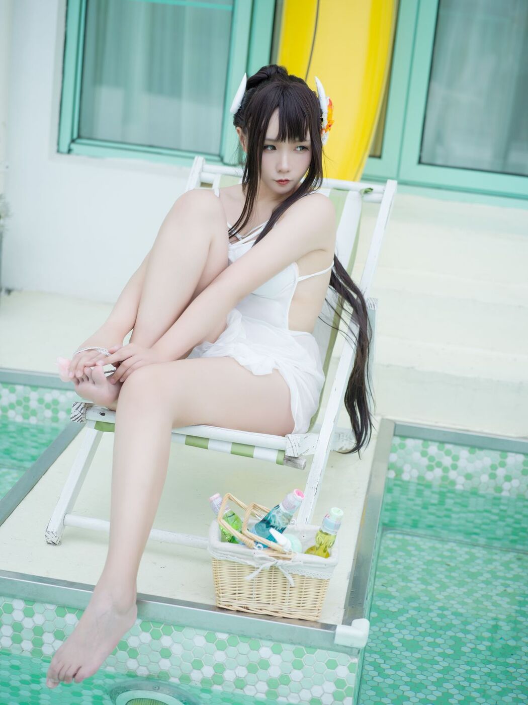 Coser@麻花麻花酱 &#8211; 比睿泳装 (31P)