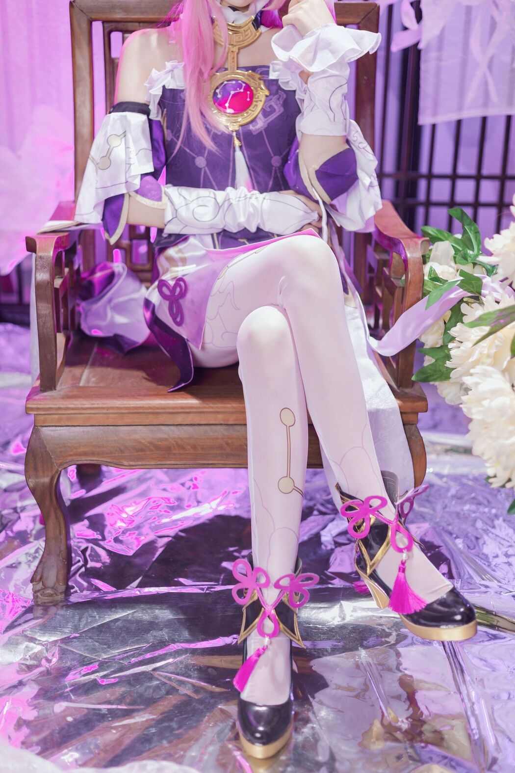 Coser@桜桃喵 &#8211; 符玄 (28P &#8211; 2V)