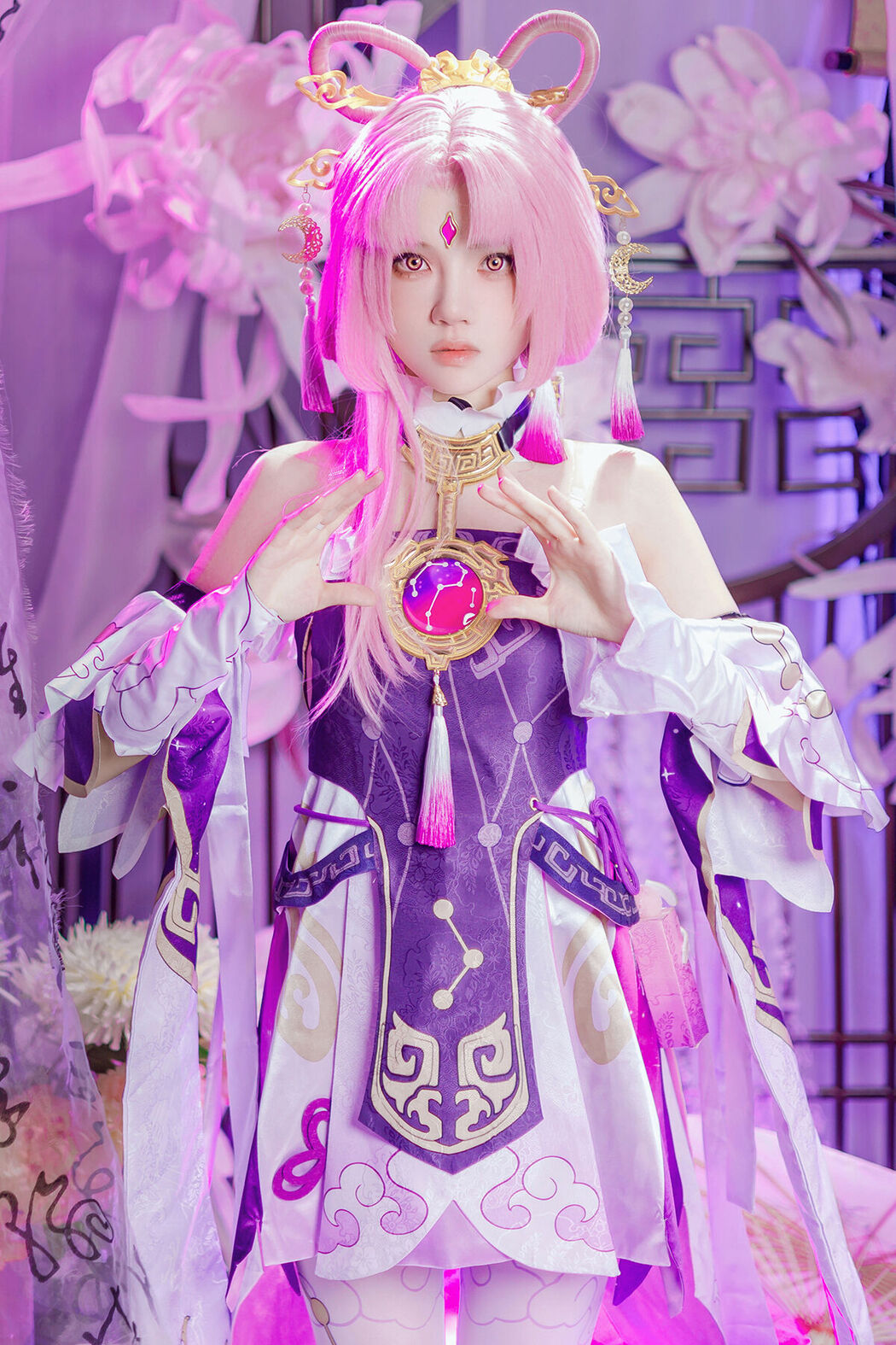 Coser@桜桃喵 – 符玄 (28P – 2V) Cover Photo