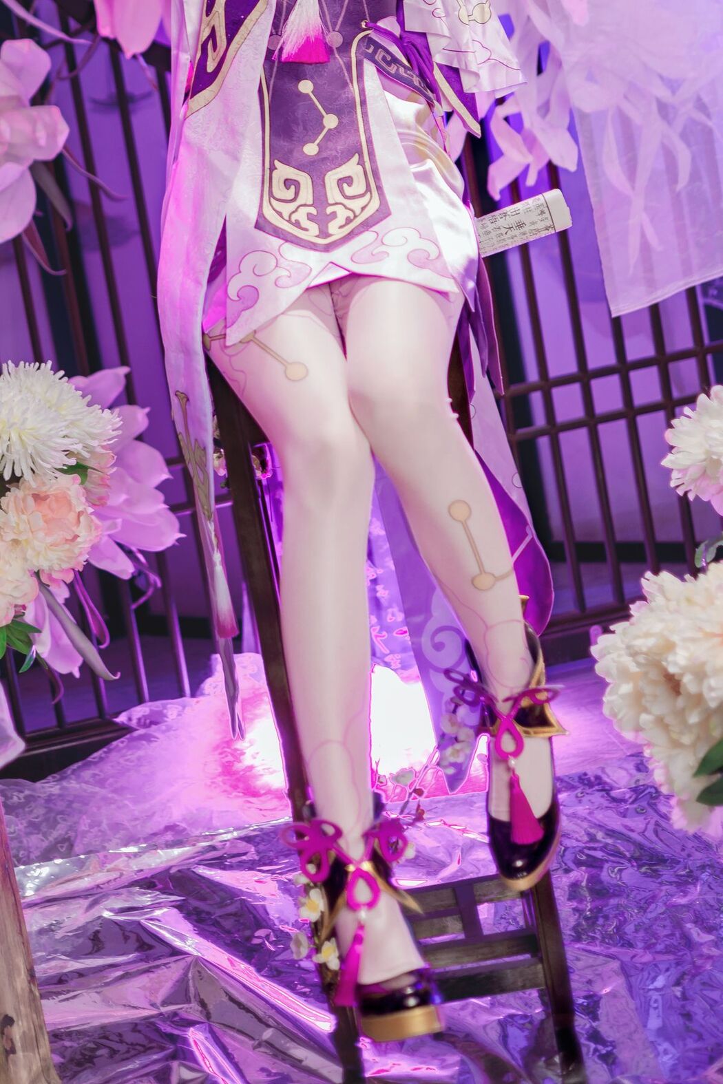 Coser@桜桃喵 – 符玄 (28P – 2V)