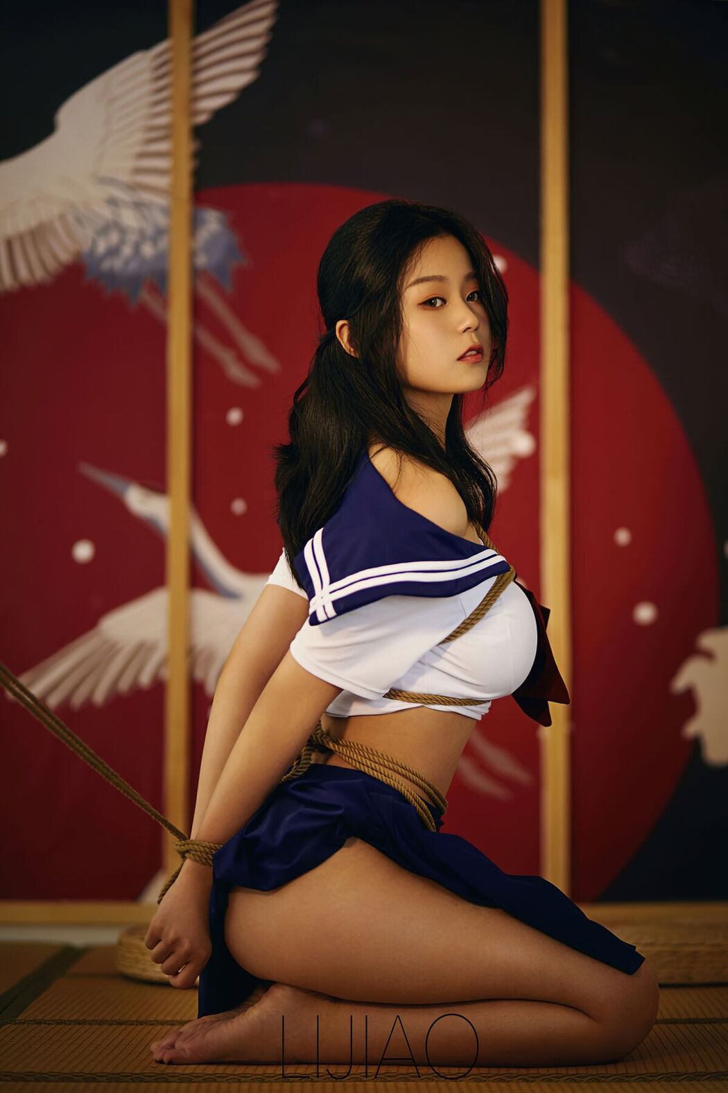 LIJIAO李娇 Vol.005 – 情色唯美露脸极品女体艺术私拍 (50P)