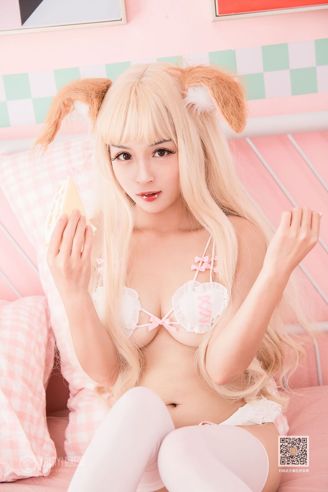 YALAYI Vol.497 White Bikini
