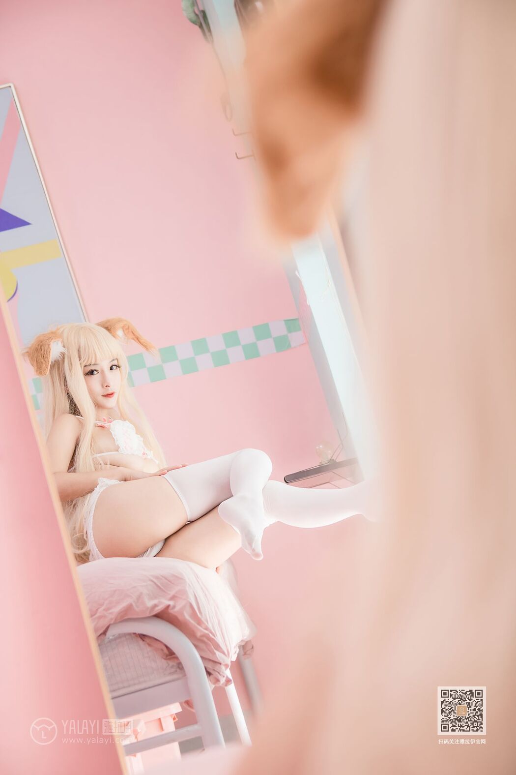 YALAYI Vol.497 White Bikini