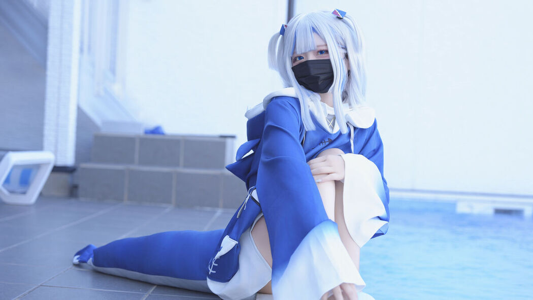 Coser@hamham_sk – Gawr Gura Hololive Part01 (57P – 1V)