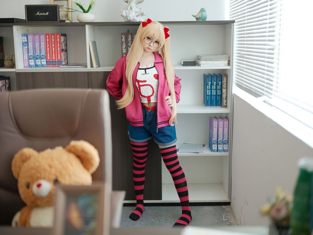 Coser@幼水铃衣 – 鬼父 秋月爱莉 (83P)