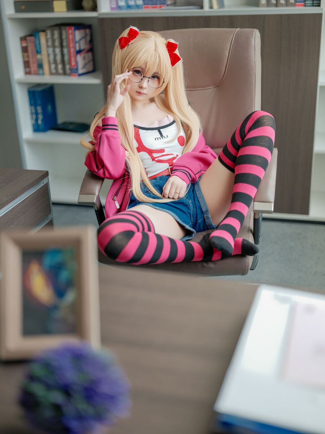 Coser@幼水铃衣 – 鬼父 秋月爱莉 (83P)