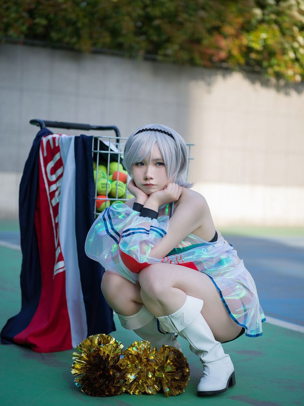 Coser@麻花麻花酱 &#8211; 啦啦队 (31P)