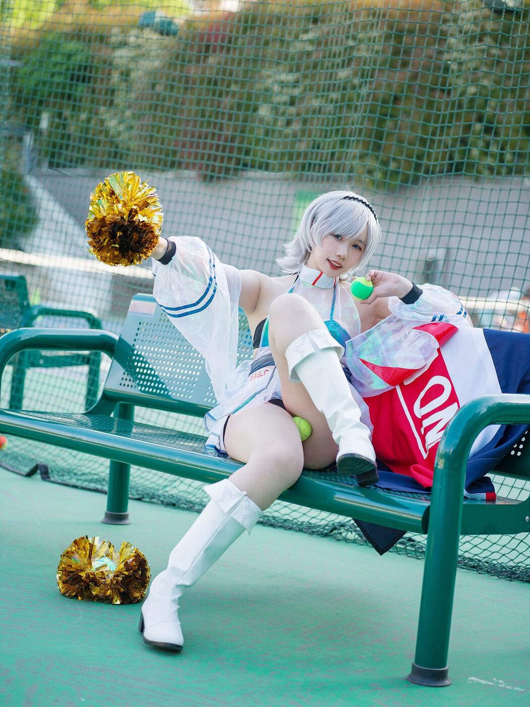 Coser@麻花麻花酱 – 啦啦队 (31P)