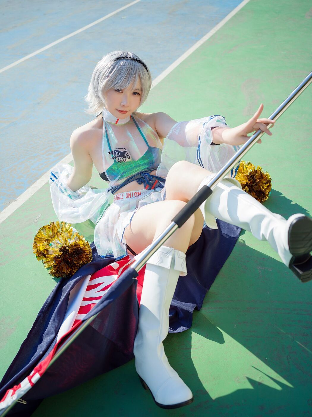 Coser@麻花麻花酱 – 啦啦队 (31P)