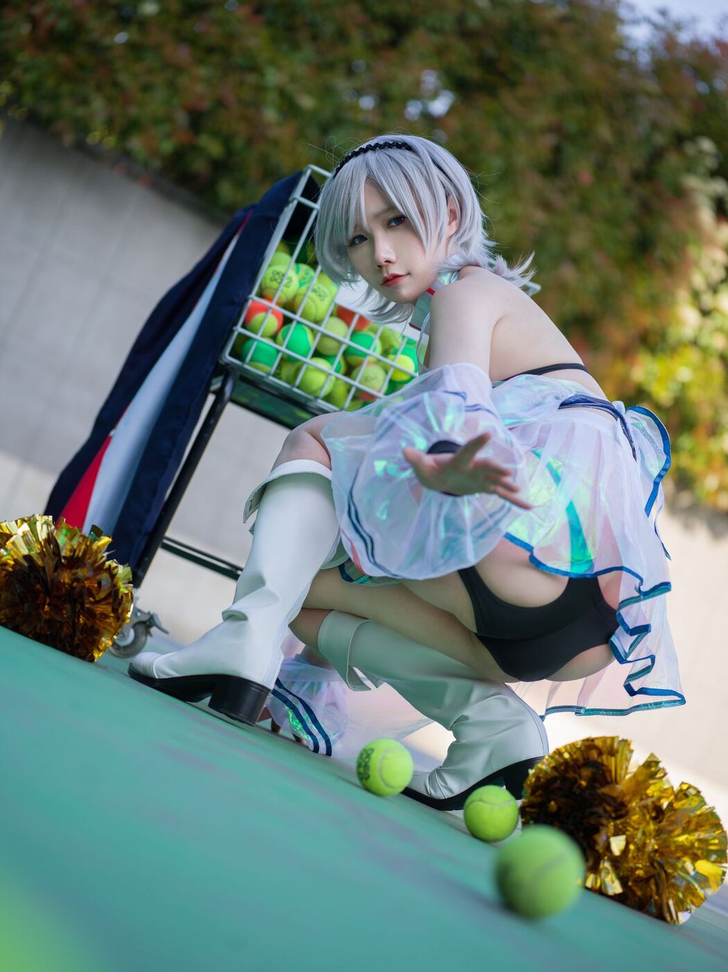 Coser@麻花麻花酱 – 啦啦队 (31P)