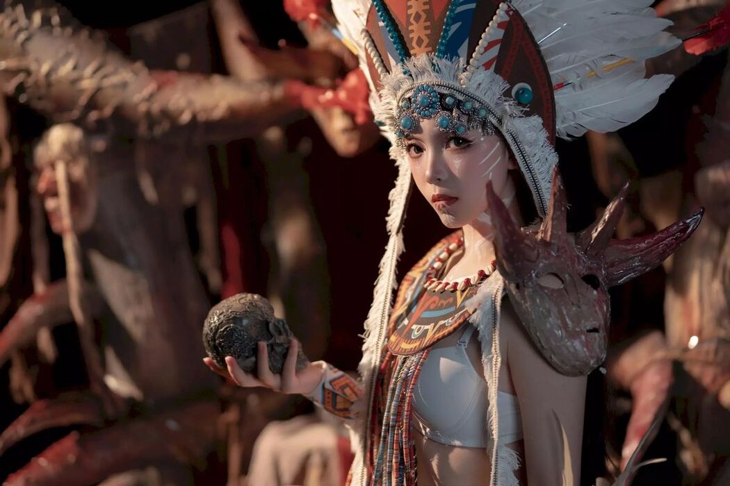Coser@Bangni邦尼 – 印第安 紫舞龙 Part2 (50P)