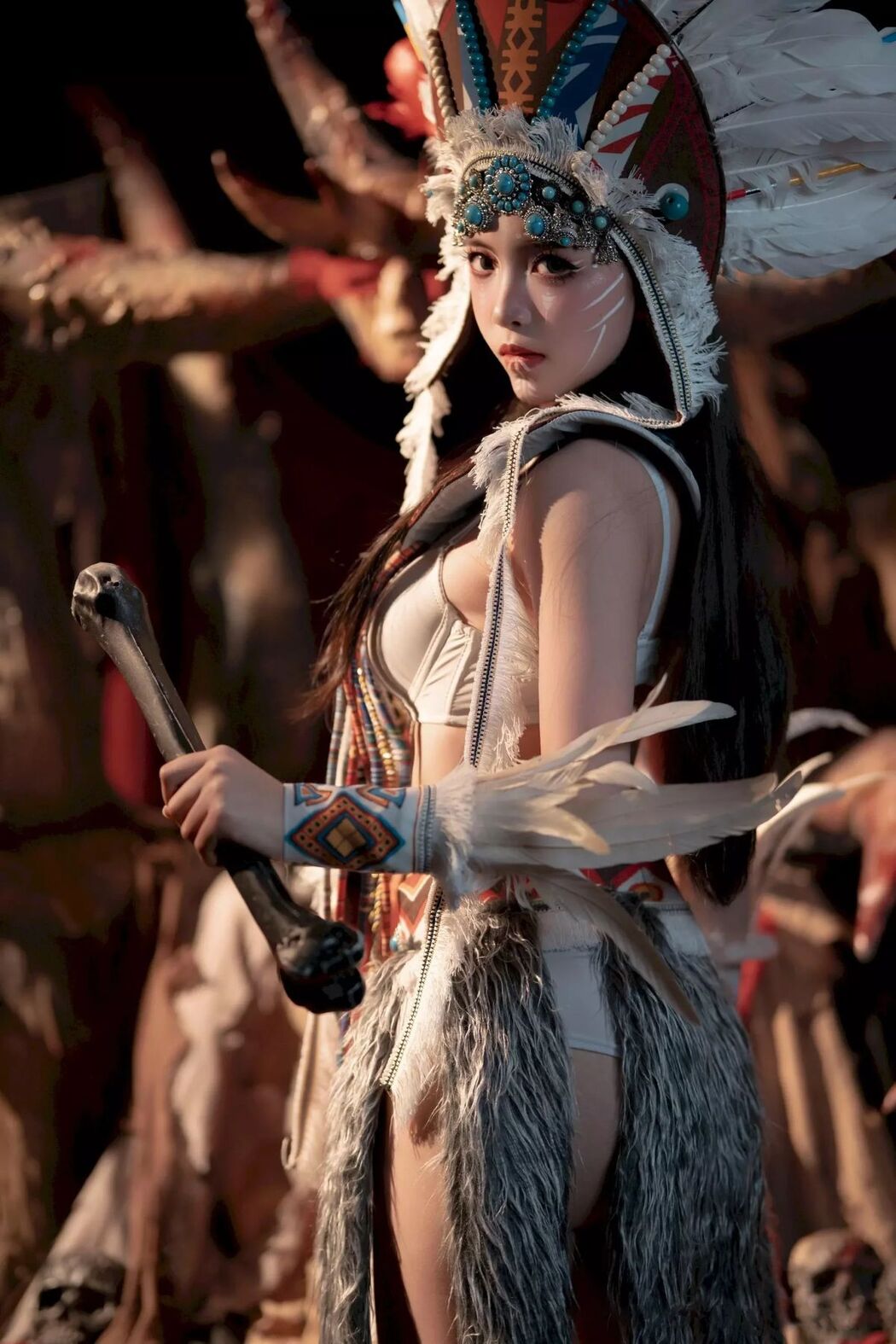 Coser@Bangni邦尼 – 印第安 紫舞龙 Part1 (51P)
