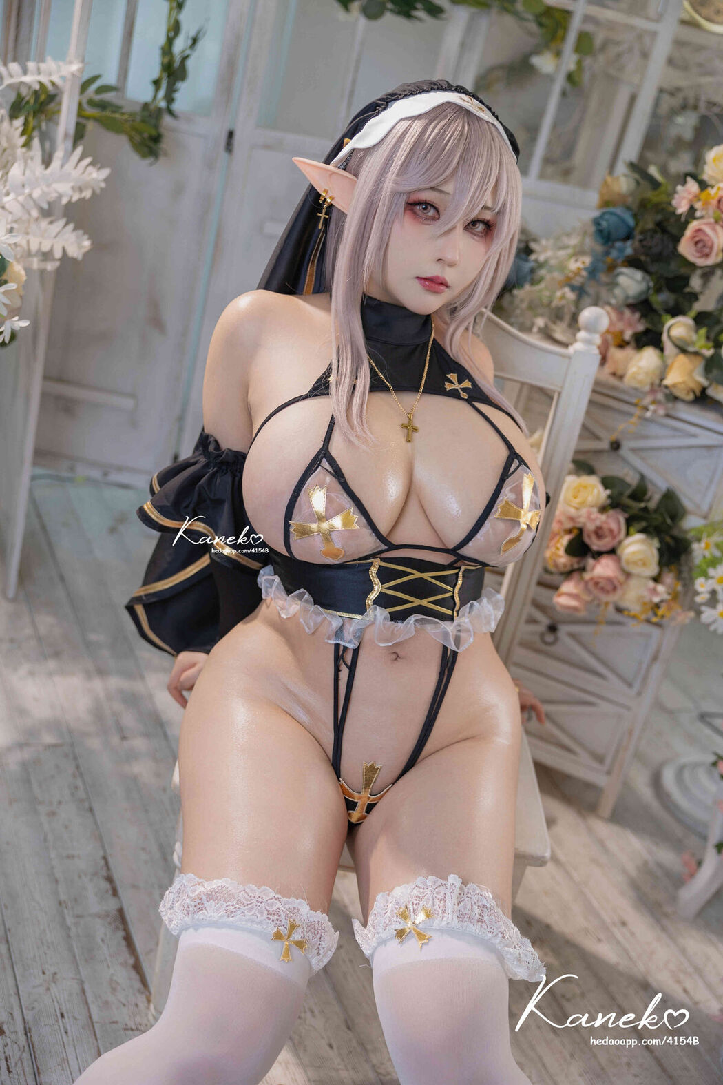 Coser@KANEKO_咔喵 &#8211; 精灵修女 (67P &#8211; 1V)