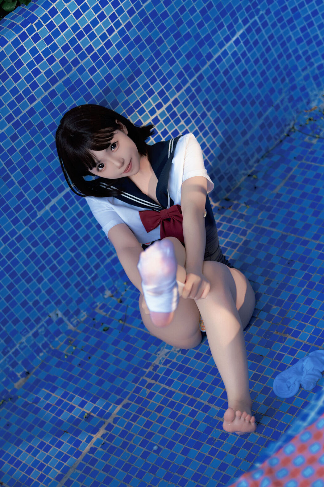 Coser@Bangni邦尼 – 反差JK泳装 Part02 (49P)