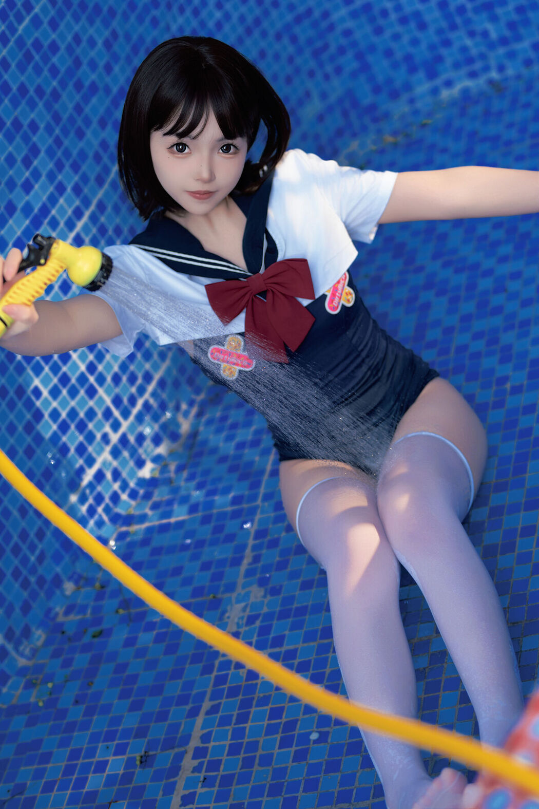 Coser@Bangni邦尼 &#8211; 反差JK泳装 Part01 (50P &#8211; 7V)