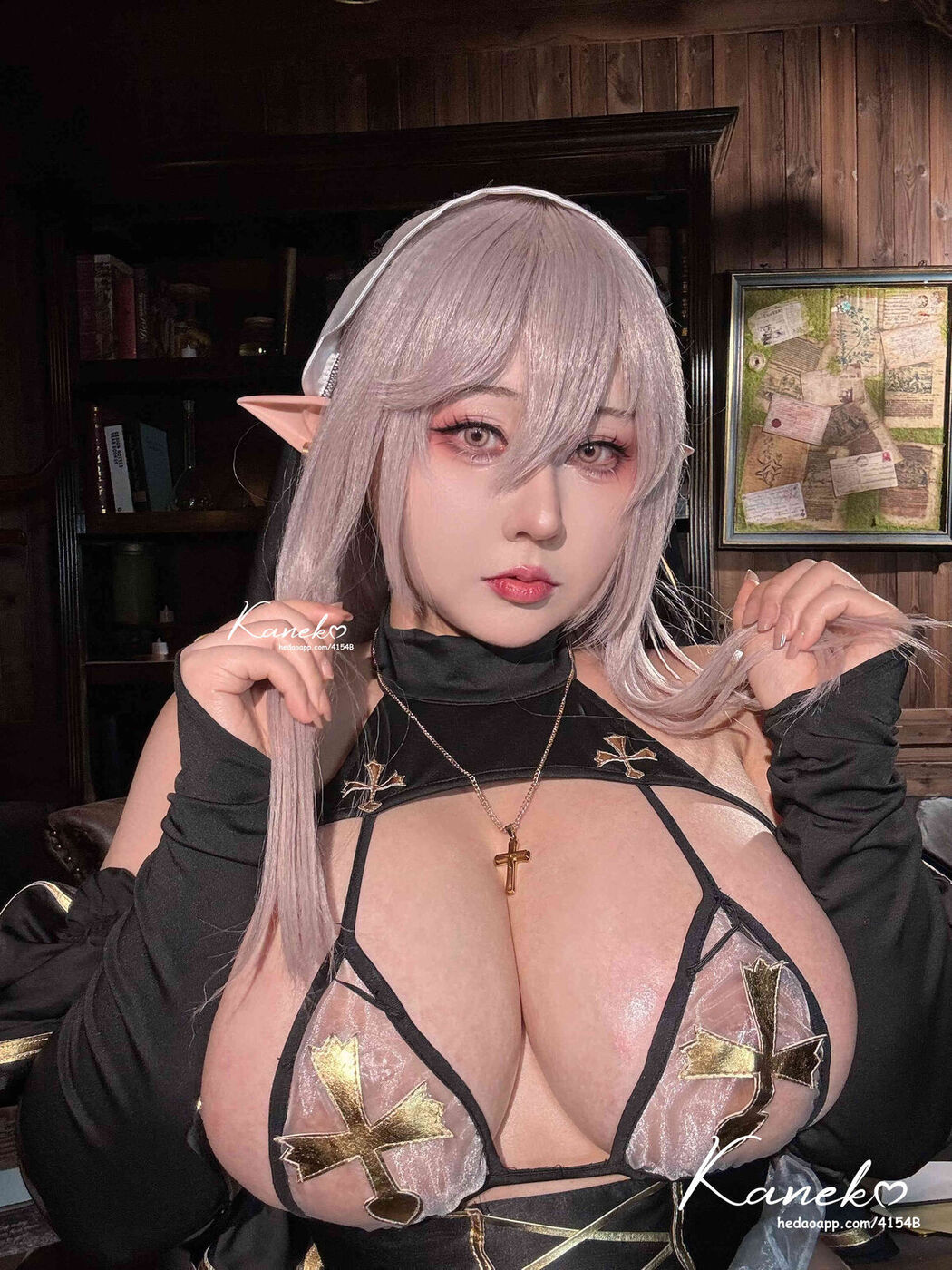 Coser@KANEKO_咔喵 – 精灵修女 (67P – 1V)