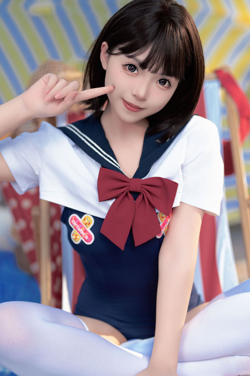 Coser@Bangni邦尼 – 反差JK泳装 Part01 (50P – 7V)