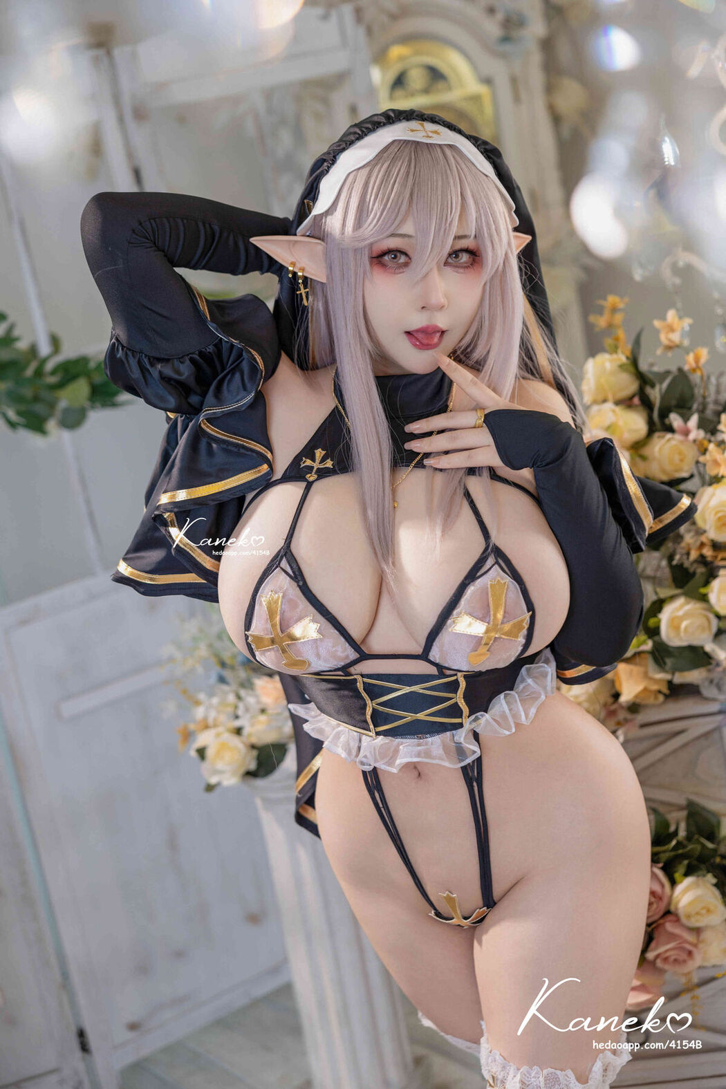 Coser@KANEKO_咔喵 – 精灵修女 (67P – 1V)