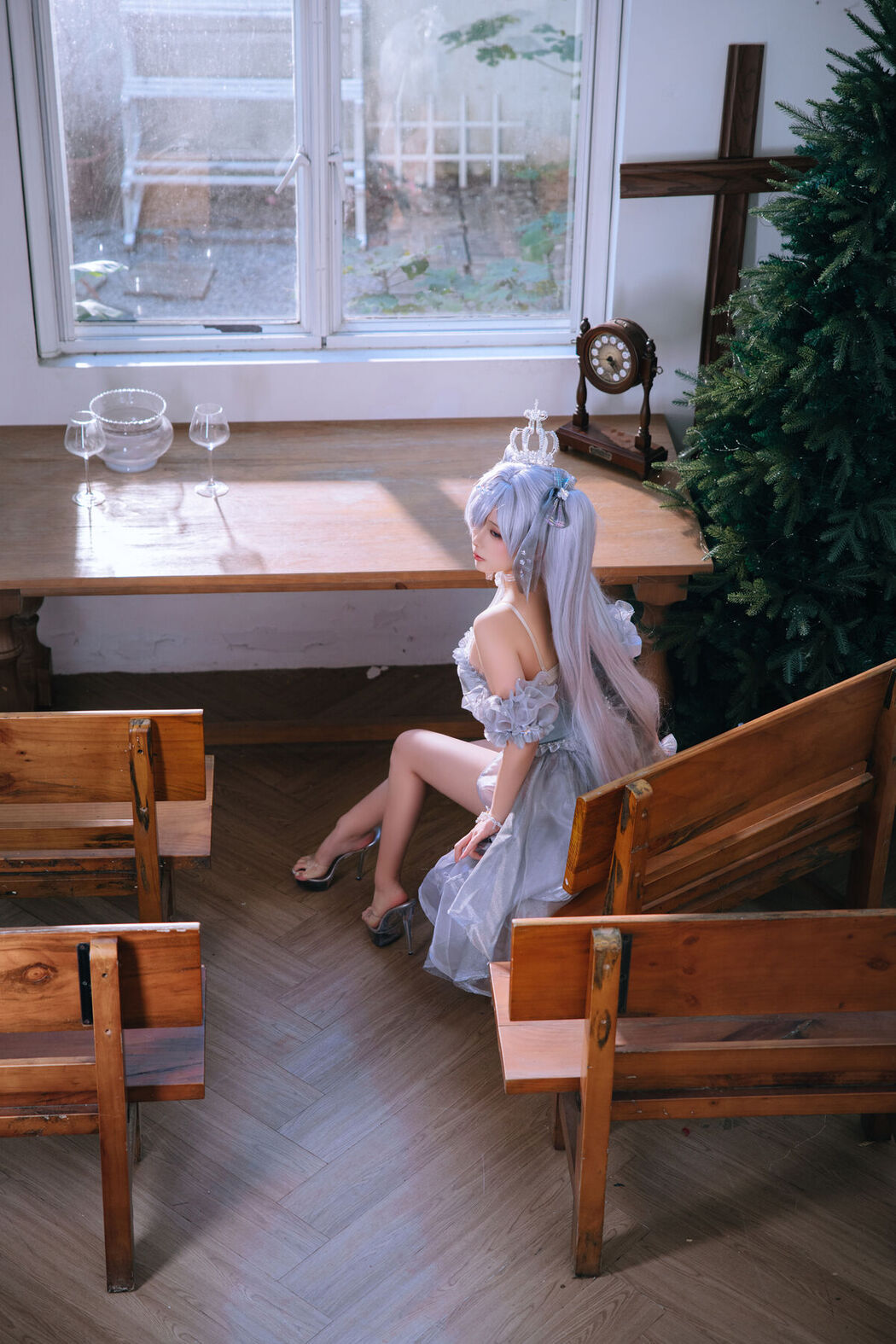 Coser@日奈娇 – 胜利女神 妮姬 灰姑娘 (43P)