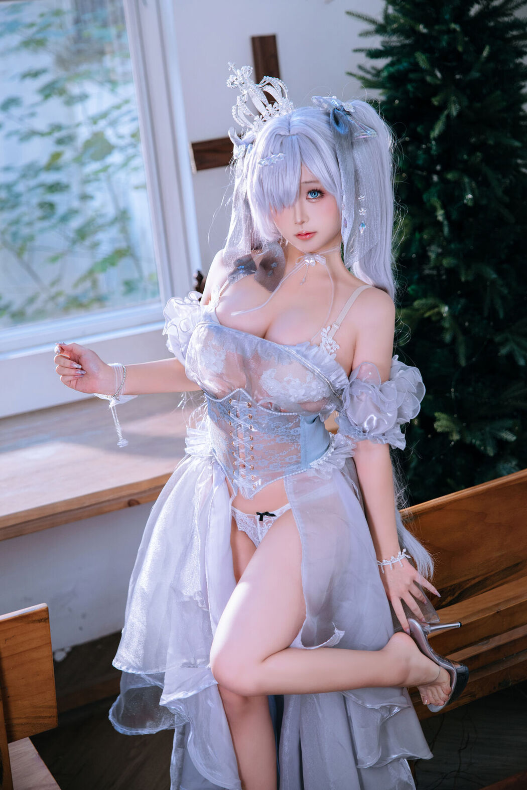 Coser@日奈娇 &#8211; 胜利女神 妮姬 灰姑娘 (43P)