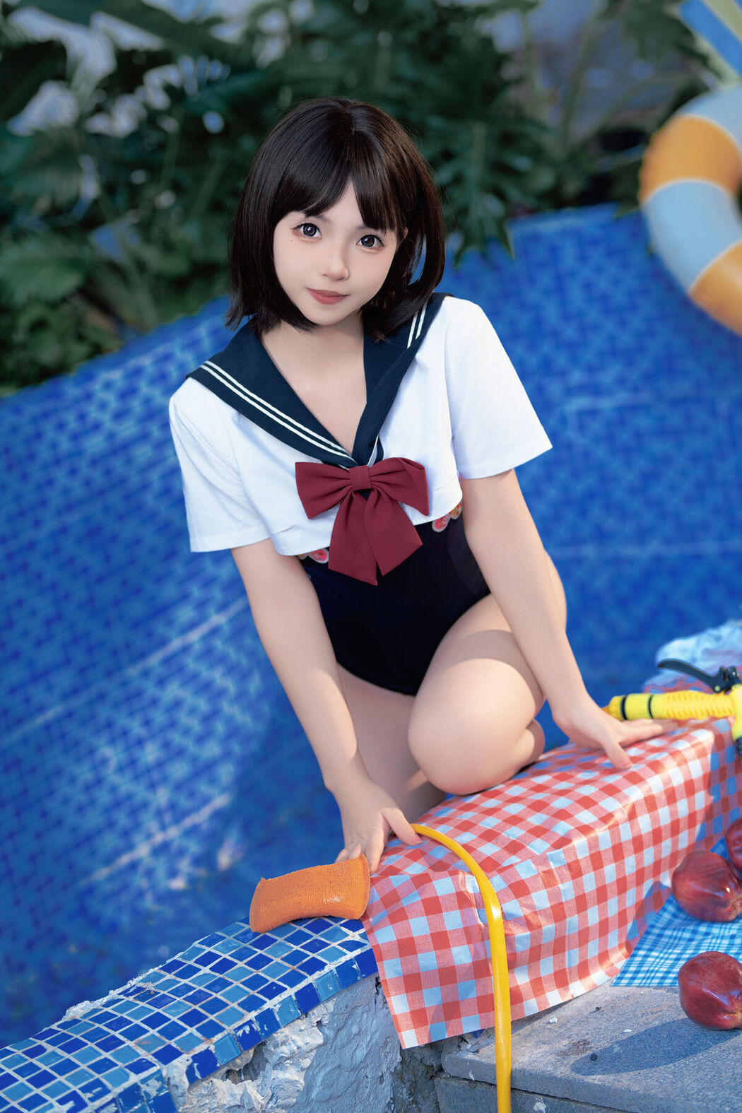 Coser@Bangni邦尼 – 反差JK泳装 Part02 (49P)