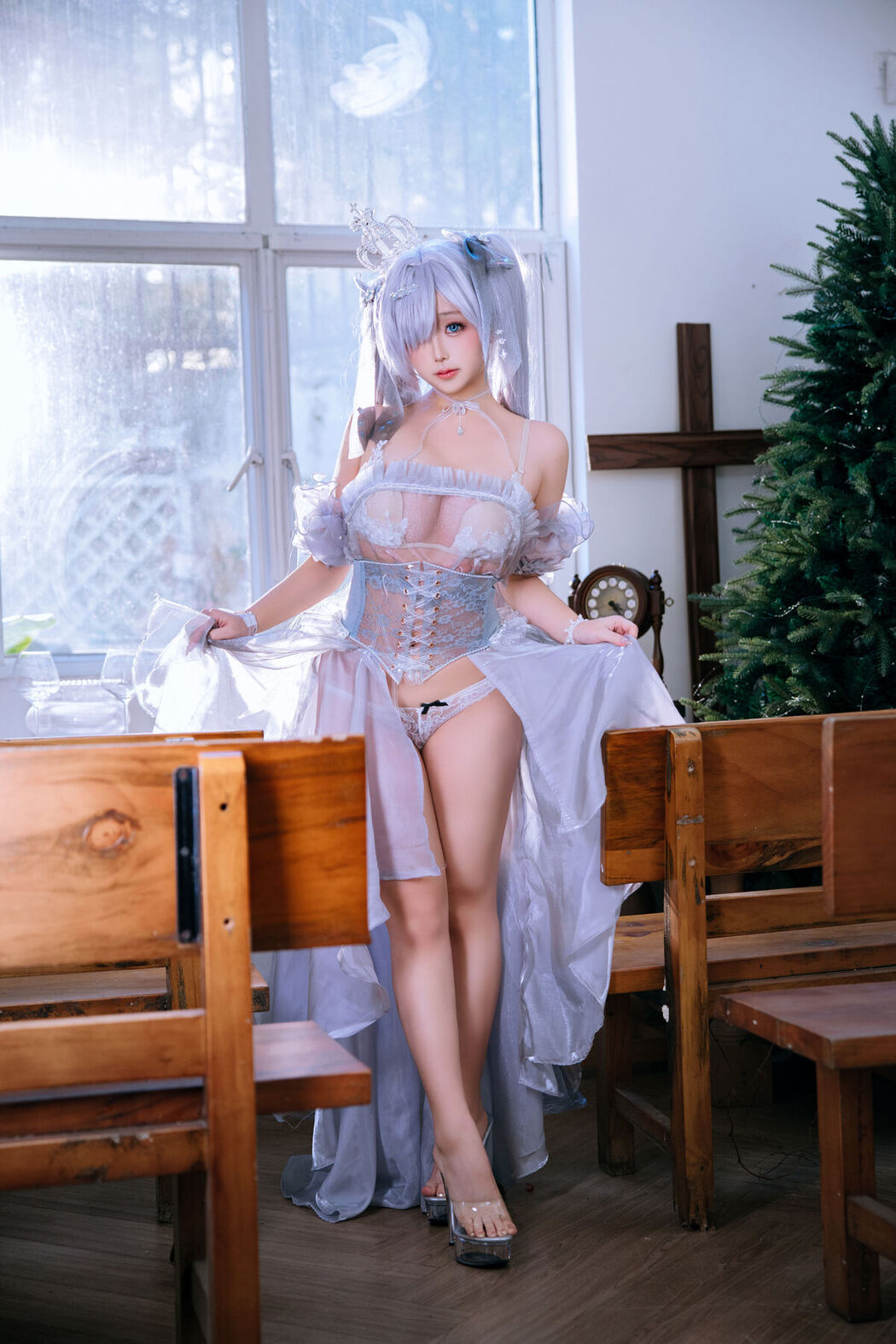 Coser@日奈娇 &#8211; 胜利女神 妮姬 灰姑娘 (43P)