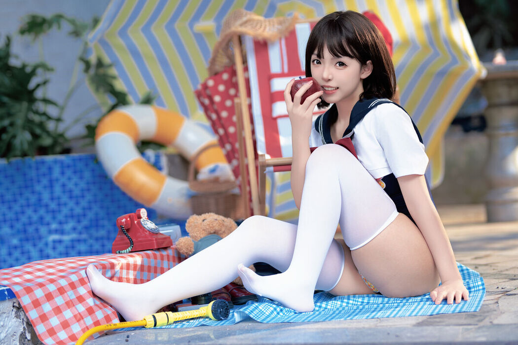 Coser@Bangni邦尼 &#8211; 反差JK泳装 Part01 (50P &#8211; 7V)