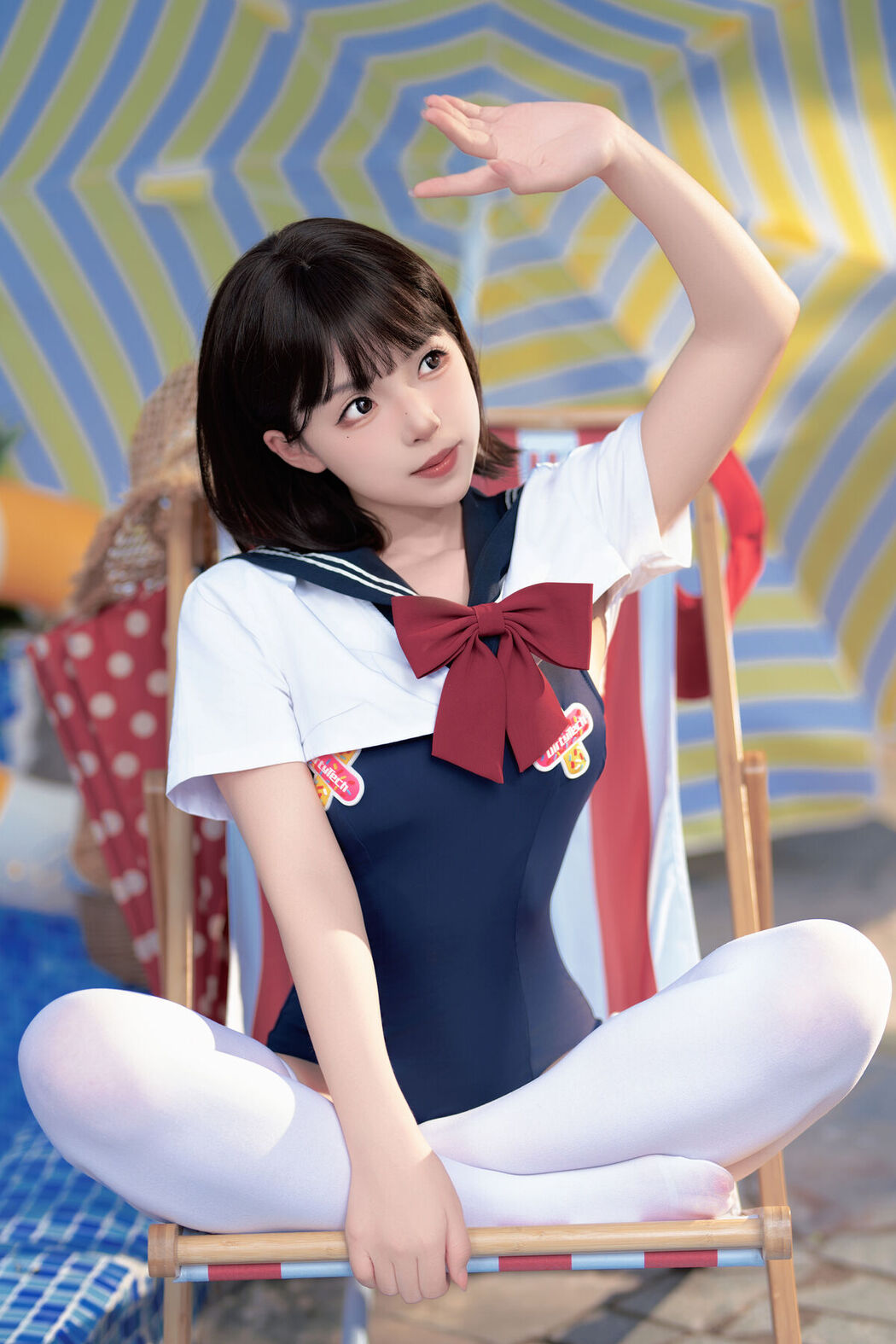 Coser@Bangni邦尼 – 反差JK泳装 Part01 (50P – 7V)