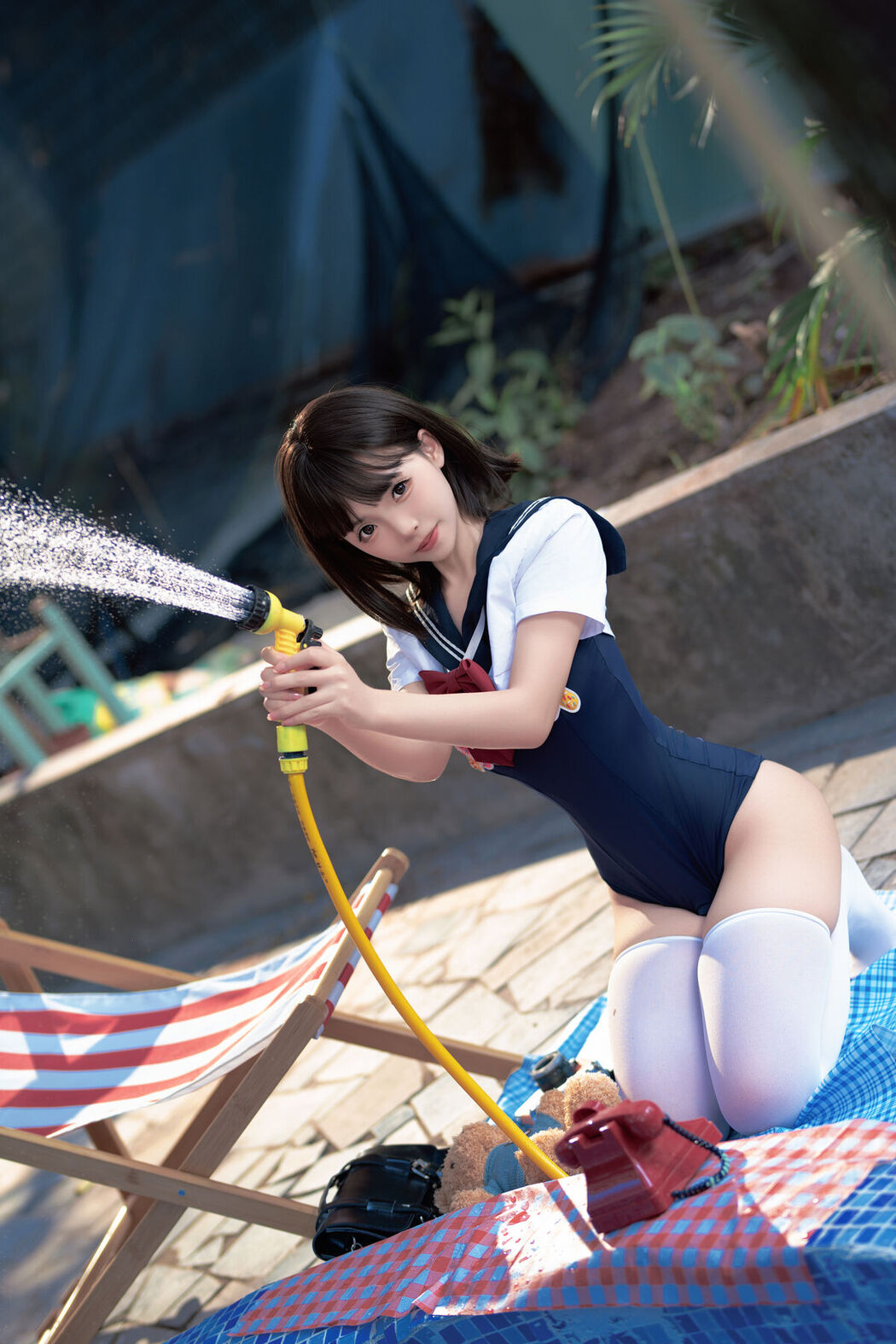 Coser@Bangni邦尼 &#8211; 反差JK泳装 Part01 (50P &#8211; 7V)