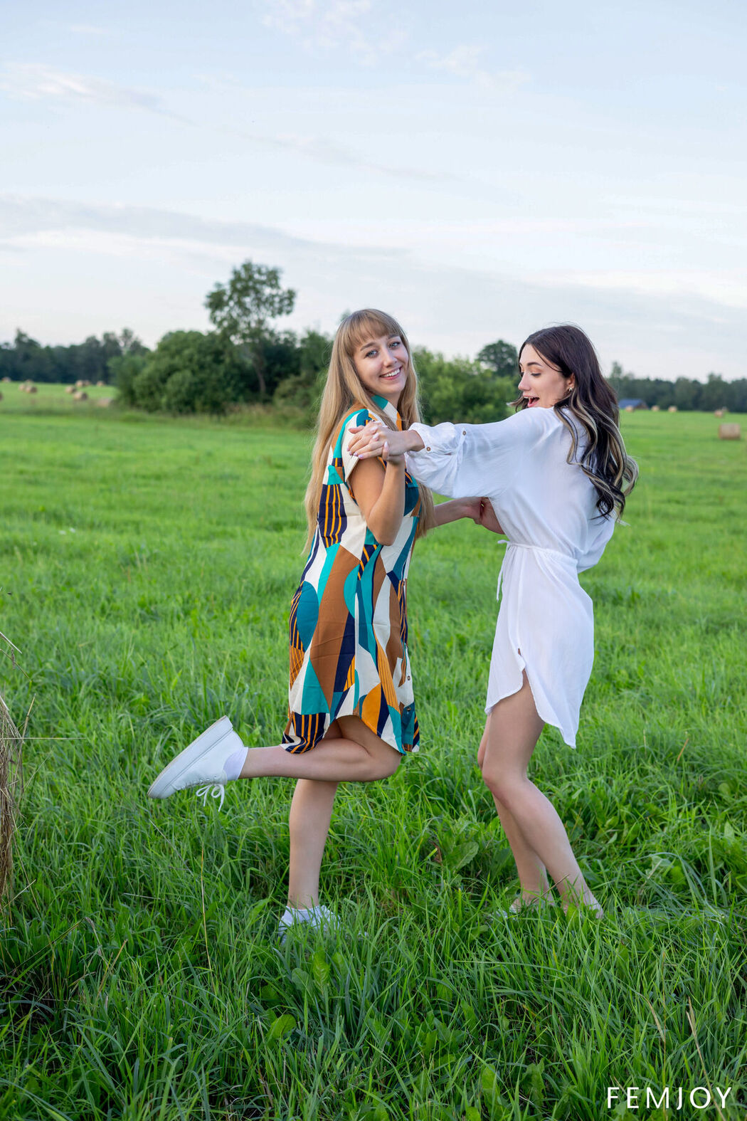 FemJoy Arete Yeva – In The Field Part1 (52P)