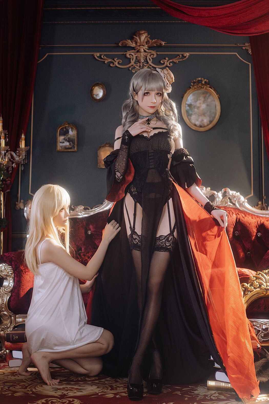 Coser@Tomoyo酱 &#8211; 碧蓝 吕佐夫礼服 (30P)