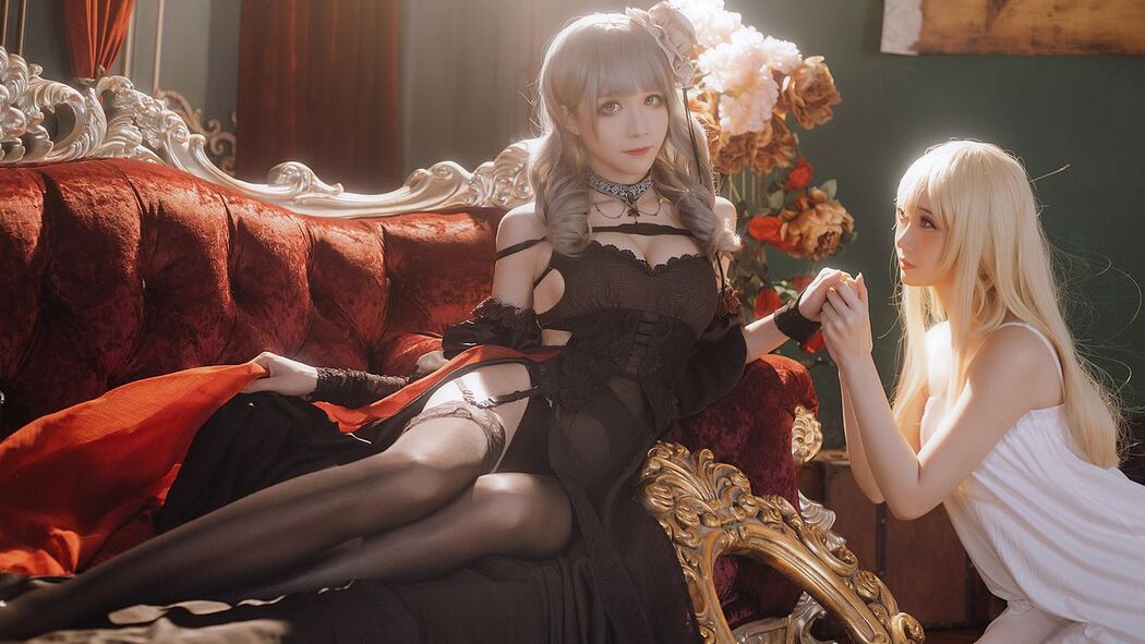 Coser@Tomoyo酱 &#8211; 碧蓝 吕佐夫礼服 (30P)