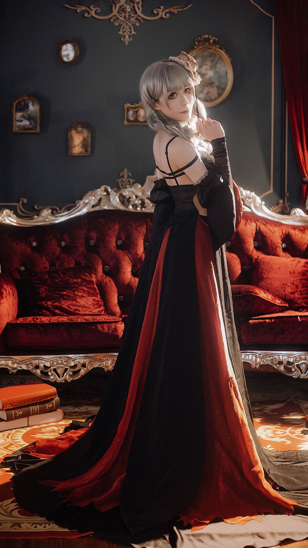 Coser@Tomoyo酱 &#8211; 碧蓝 吕佐夫礼服 (30P)