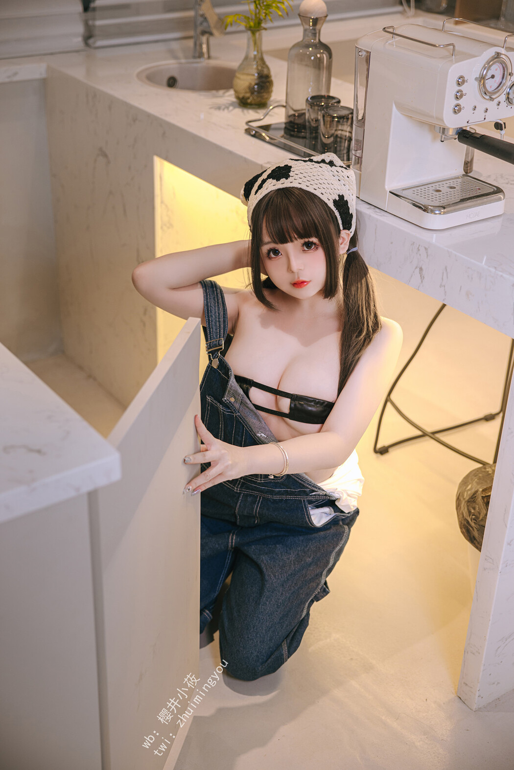 Cosplay Rinaijiao日奈娇 维修工 Set.01