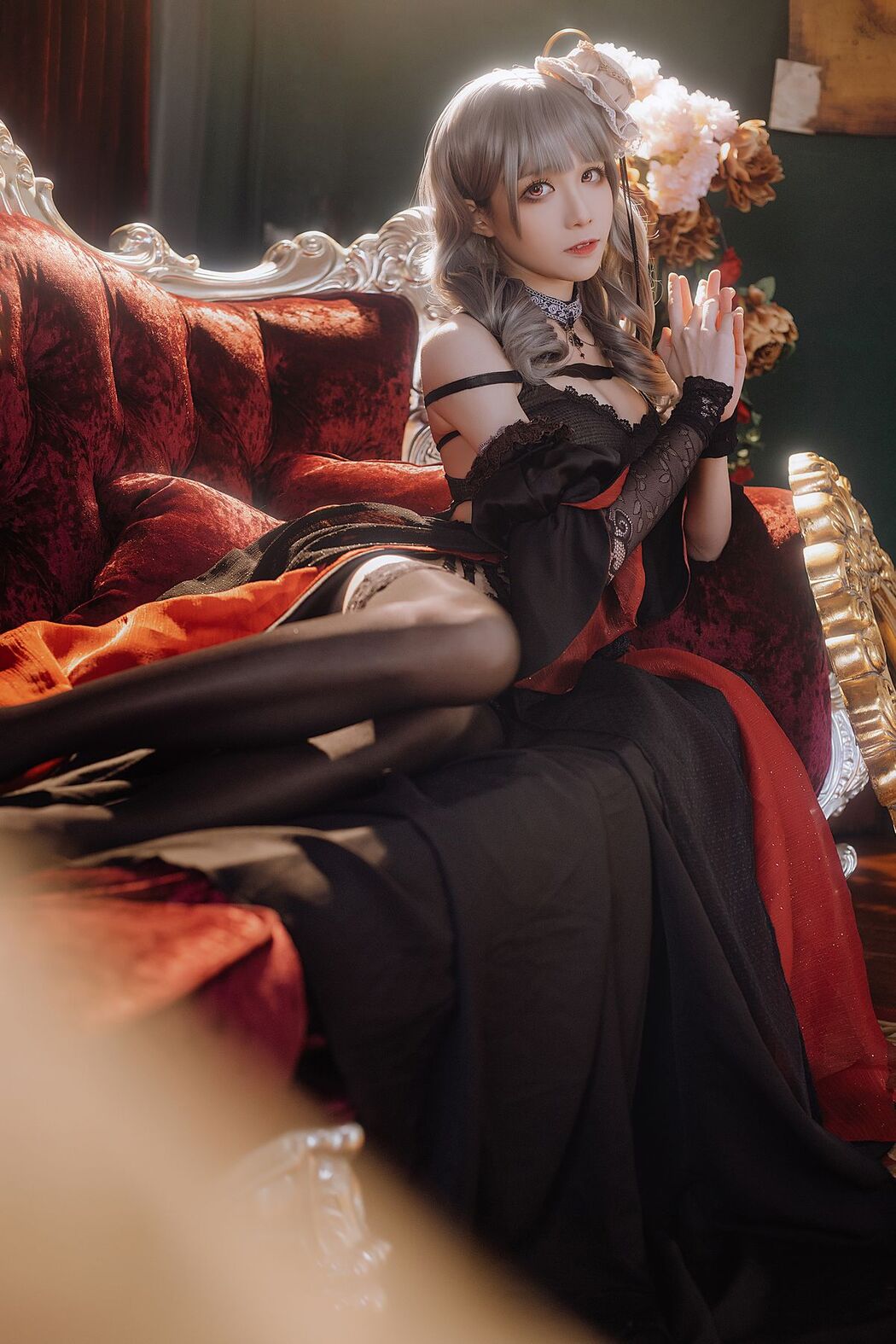 Coser@Tomoyo酱 &#8211; 碧蓝 吕佐夫礼服 (30P)