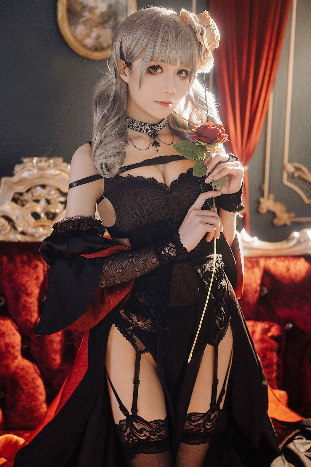Coser@Tomoyo酱 – 碧蓝 吕佐夫礼服 (30P) Cover Photo
